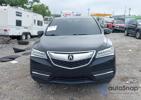 2014 Acura Mdx из США, поврежденный, VIN 5FRYD3H26EB011039